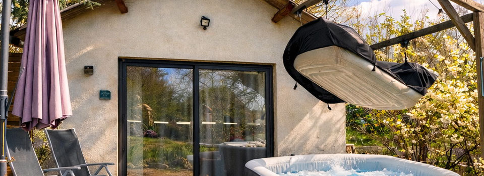 Hébergement insolite kota finlandaise Val de Loire