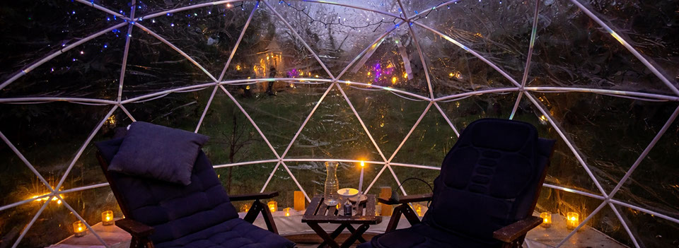 Hébergement insolite kota finlandaise Val de Loire