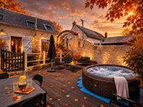 Gîte L'Arche pour maximal 7 personnes proche de Chaumont-sur-Loire entre Blois et Amboise avec Jacuzzi privatif