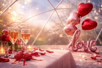 Notre Menu pour Paques dans le Dôme des Etoiles - 2025