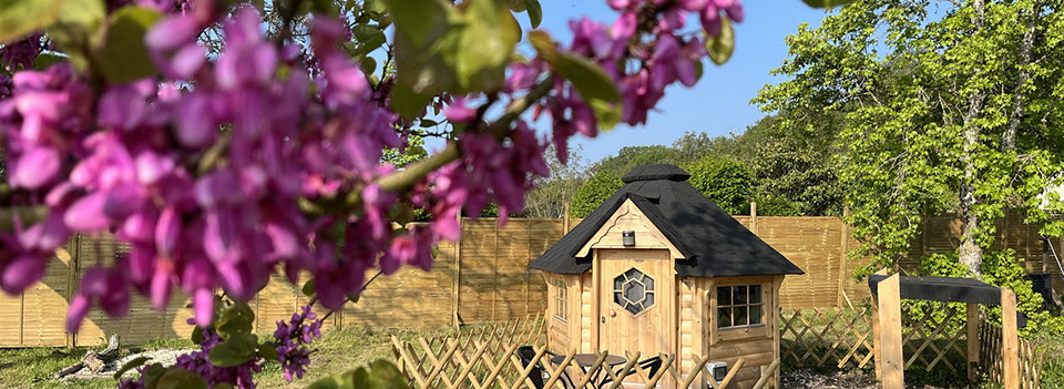 Hébergement insolite kota finlandaise Val de Loire