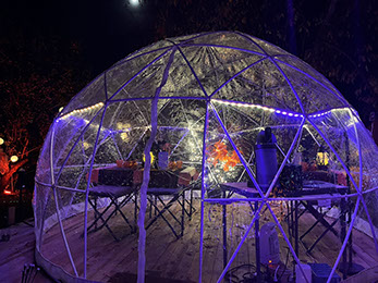 Notre Menu pour Paques dans le Dôme des Etoiles - 2025