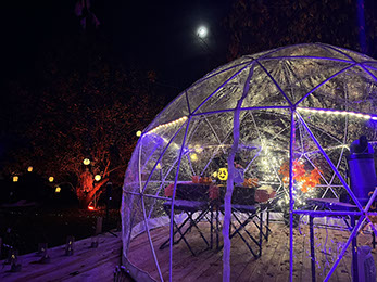 Notre Menu pour Paques dans le Dôme des Etoiles - 2025