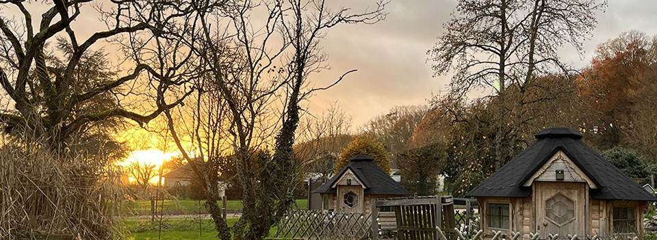 Hébergement insolite – kota finlandaise en Val de Loire