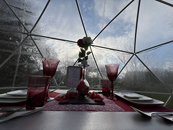 Notre Menu pour Paques dans le Dôme des Etoiles - 2025