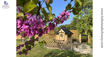 Kota finlandaise proche de Chaumont-sur-Loire, idéale pour un séjour nature et slow tourisme