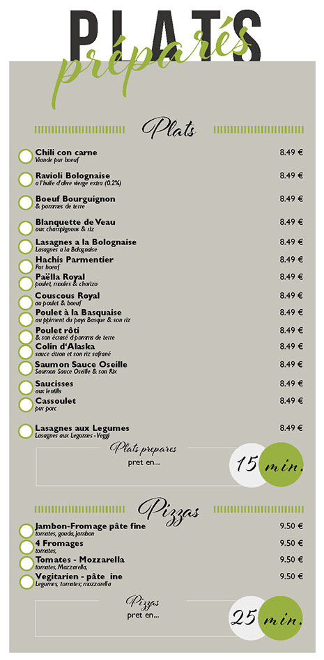 Carte et menus sur place aux Hôtes de Chouzy – Blois, Chaumont-sur-Loire, Val de Loire