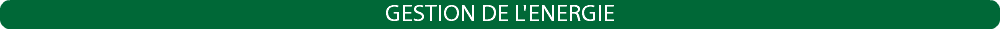 GESTION DE L'ENERGIE